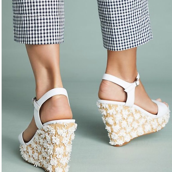 Anthropologie Wedge Platform Heels - Picture 4 of 7